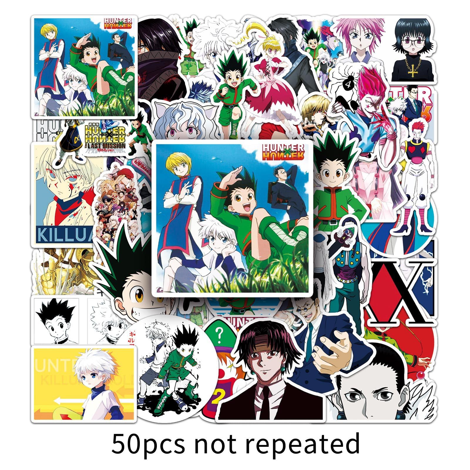 Amazon.co.jp: ハンター×ハンター キャラクターステッカー 100枚セット