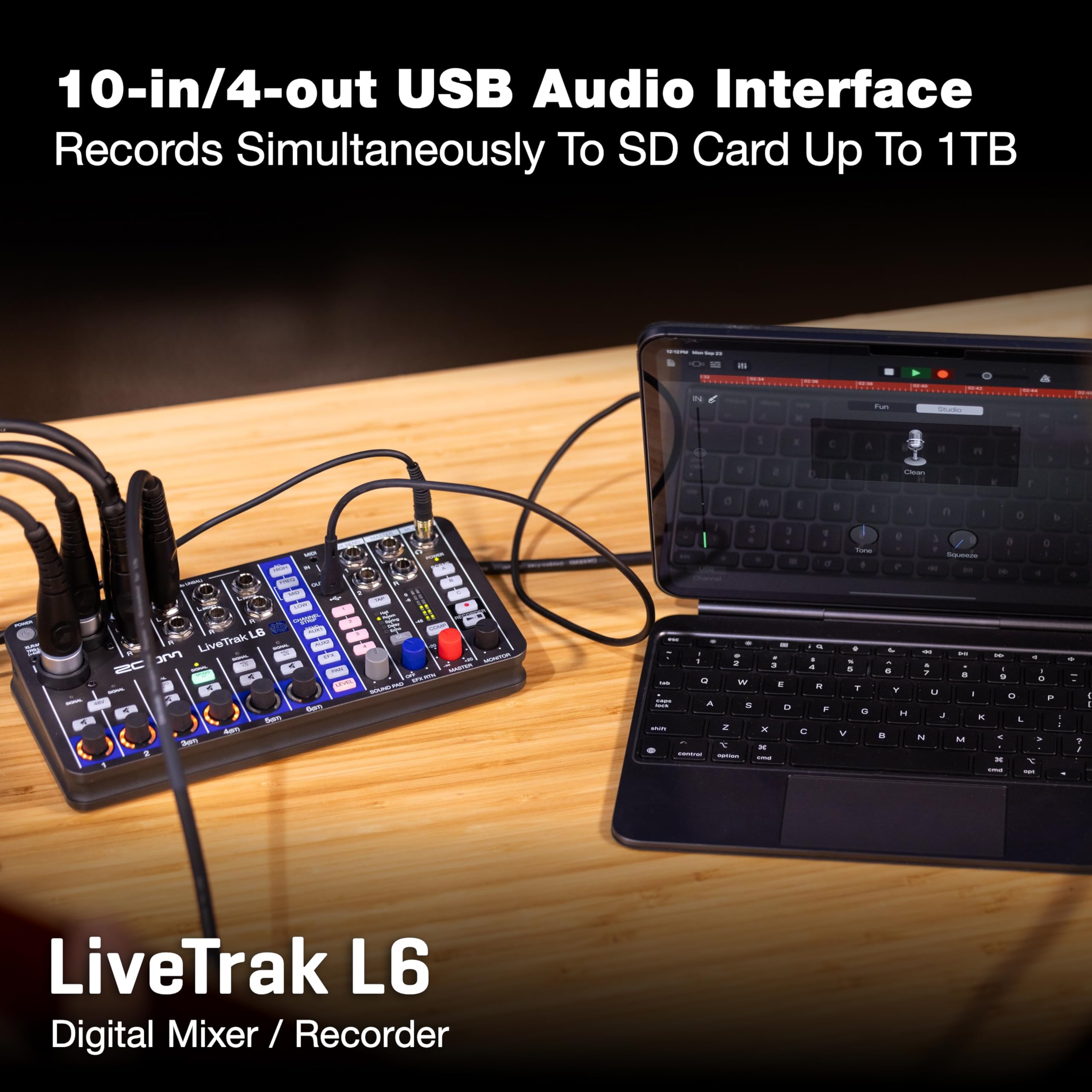 Amazon.com: Zoom LiveTrak L6 Mixer/Recorder for Synth Players