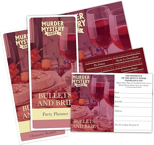Miniatura 9 de Fiesta de Misterio de Asesinato, Balas y Brie, para Edades 18+