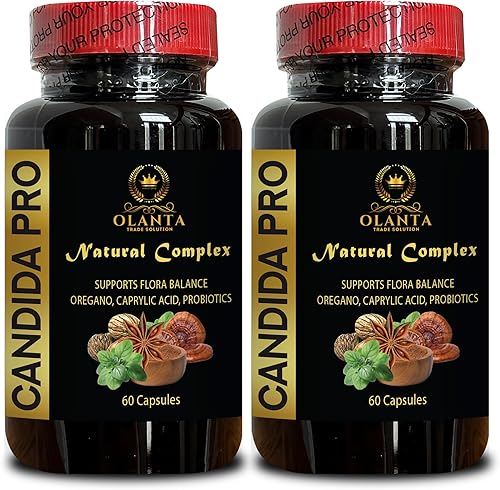 Candida Support con nutrientes botánicos para el equilibrio interno  Armonía intestinal natural  Comodidad digestiva y apoyo diario natural  2