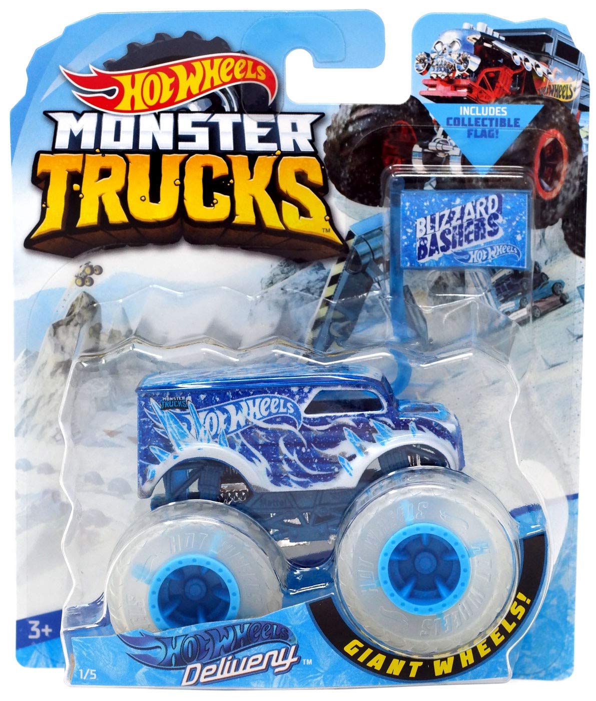 BLIZZARD BASHERS HOT Wheels Monster 
