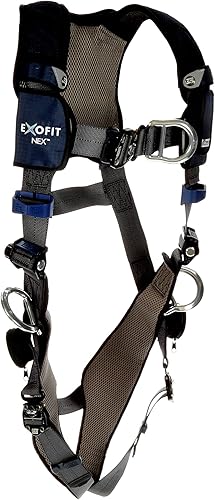 Miniatura 4 de 3M DBI-SALA ExoFit NEX Plus Comfort Chaleco de posicionamiento/escalada 1140120, XS, gris, 1 EA