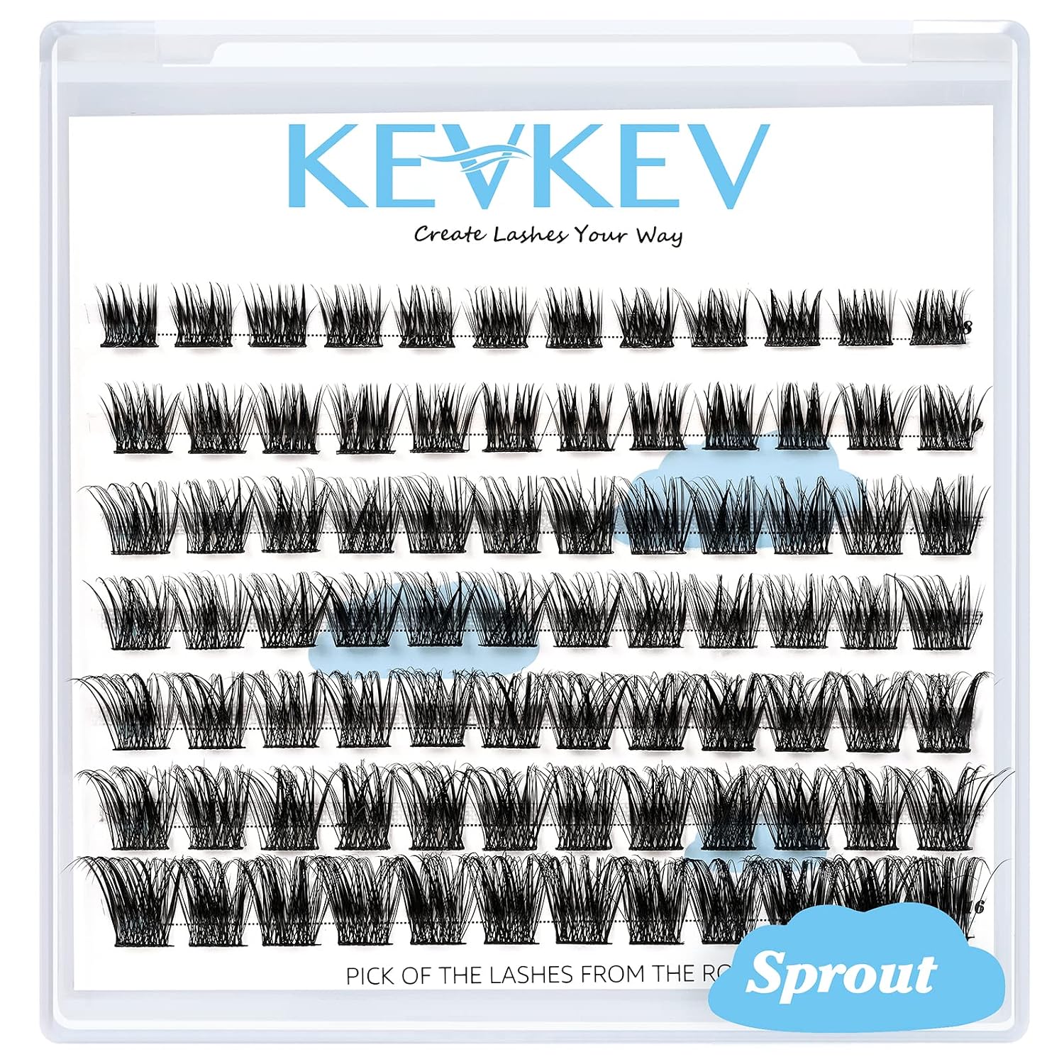 Sprout Lash Clusters - DIY Cluster Eyelash Extensions