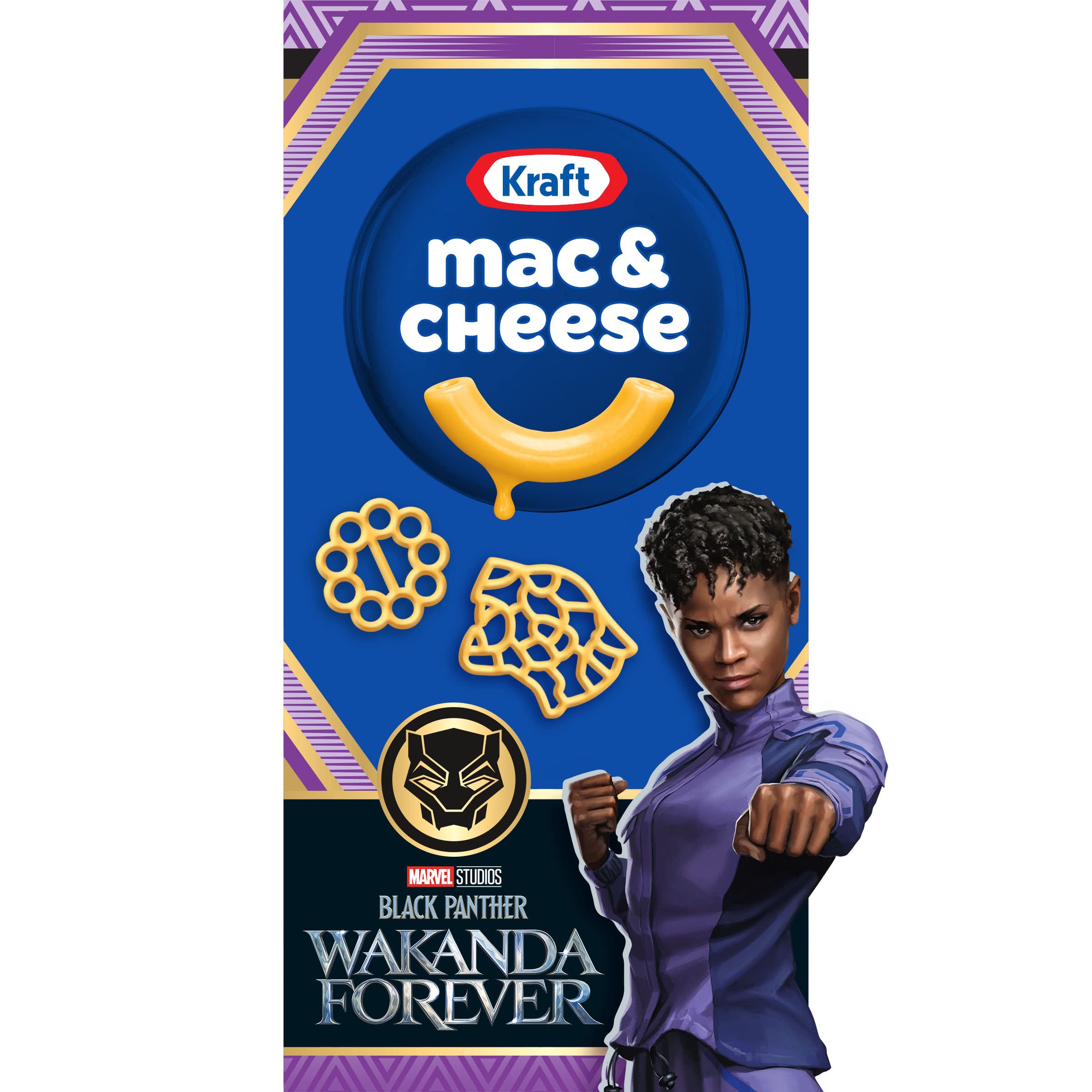 Buy Kraft Macaroni & Cheese Dinner Black Panther Wakanda Forever (5.5