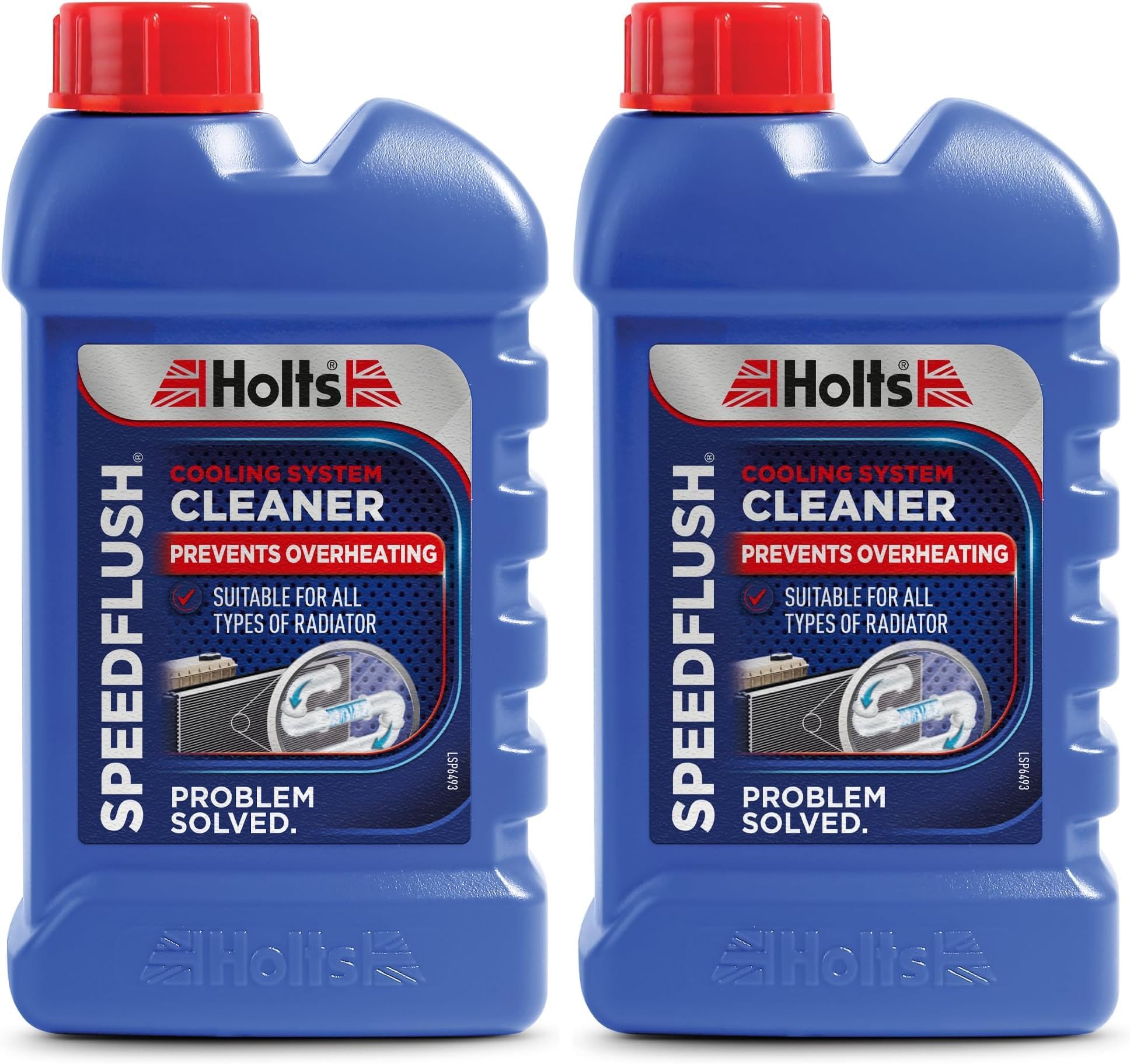 Speedflush Coolant Flush, Universal Car Radiator Flush, High Performance Coolant Flush For Radiators & Cooling System, Quick & Easy To Use, Prevents Overheating, Suitable For All Cars, 250ml