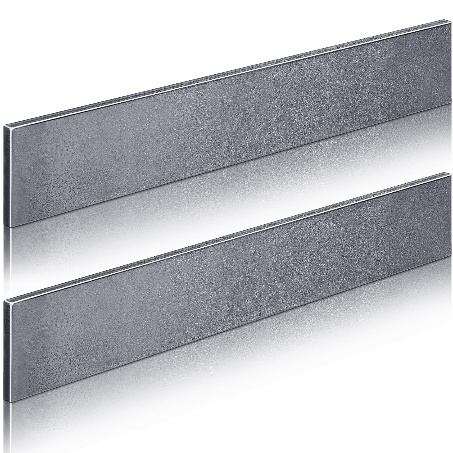 Yaocom 2 Pcs 12" x 2" x 0.25" 5160 Steel Flat Stock Bar Stock Blade Billets Blanks Metal Knife Making Knife Forging Steel for DIY Supplies Kitchen Tools