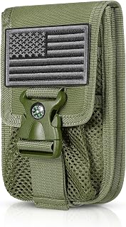 SOWHUP Tactical Molle Pouch Cell Phone Pouch Holster Small Utility EDC Pouch Gadget Organizer Bag