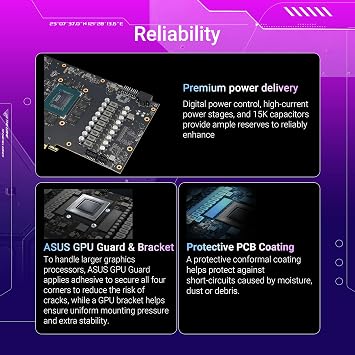 ASUS ROG Strix NVIDIA GeForce RTX 5070 Ti 16GB GDDR7 OC Edition Gaming Graphics Card, (PCIe 5.0, HDMI/DP 2.1, 3.2-Slot, MaxContact Design, Phase-Change GPU Thermal Pad),