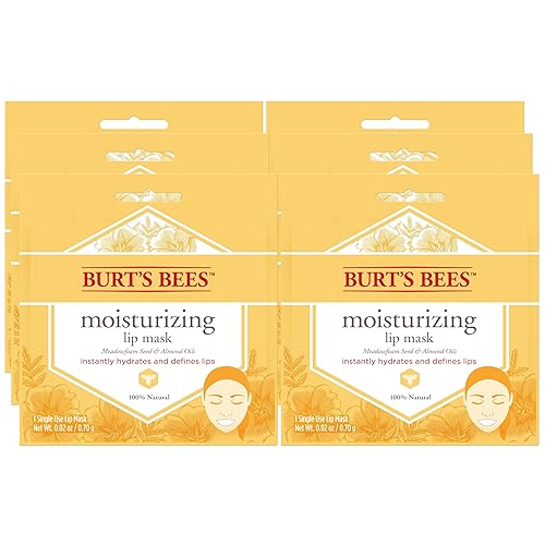 Burt's Bees Máscara labial hidratante de origen 100% natural, cuidado de labios acondicionador de un solo uso (el paquete puede variar)