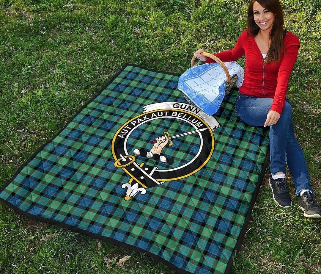Personalized Gunn Ancient Quilt King Queen Twin Throw Size Birthday Quilt for Dad Mom Husband Wife Kids Son Daughter Bedding Set Home