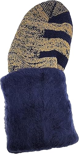 Miniatura 9 de Different Touch Paquete de 6 pares de calcetines térmicos para hombres y mujeres calcetines antideslizantes de invierno con calefacción aislados