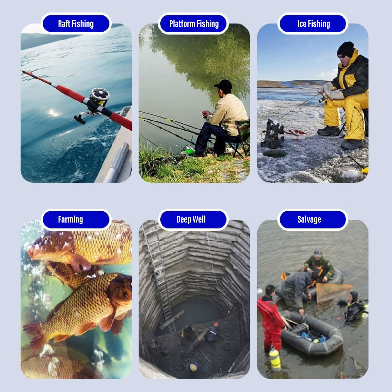 Telecamera Pesca Subacquea, Fotocamera Pesca Al Ghiaccio Portatile Largo Angolare 1080p con Schermo 4,3 Pollici e Cavo 30 M, Telecamera Subacquea Pesce per la Pesca in Barca Marina