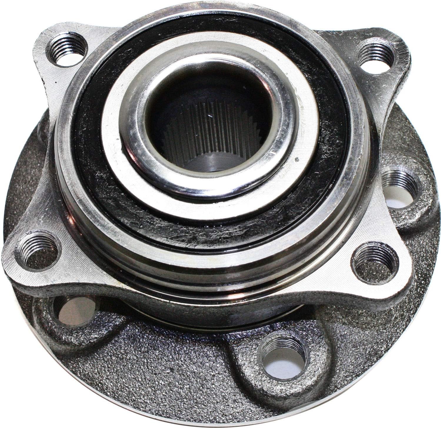 Garage-Pro Front Wheel Hub Bearing Assembly Replacement for Volvo S60 2001-2009 XC70 2003-2007 V70 2001-2007 S80 1999-2006 Left or Right Side FWD, AWD 5 Lugs