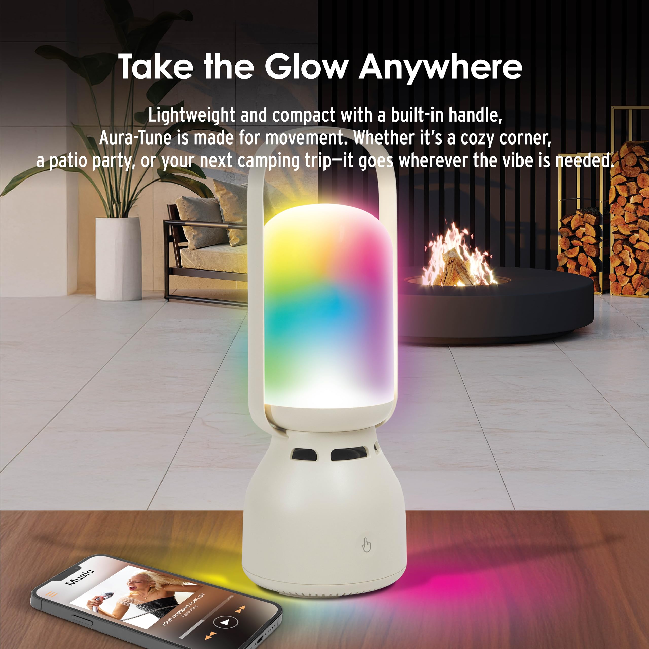 Amazon.com: InnoVibe Bluetooth Speaker Lantern, RGB Camping
