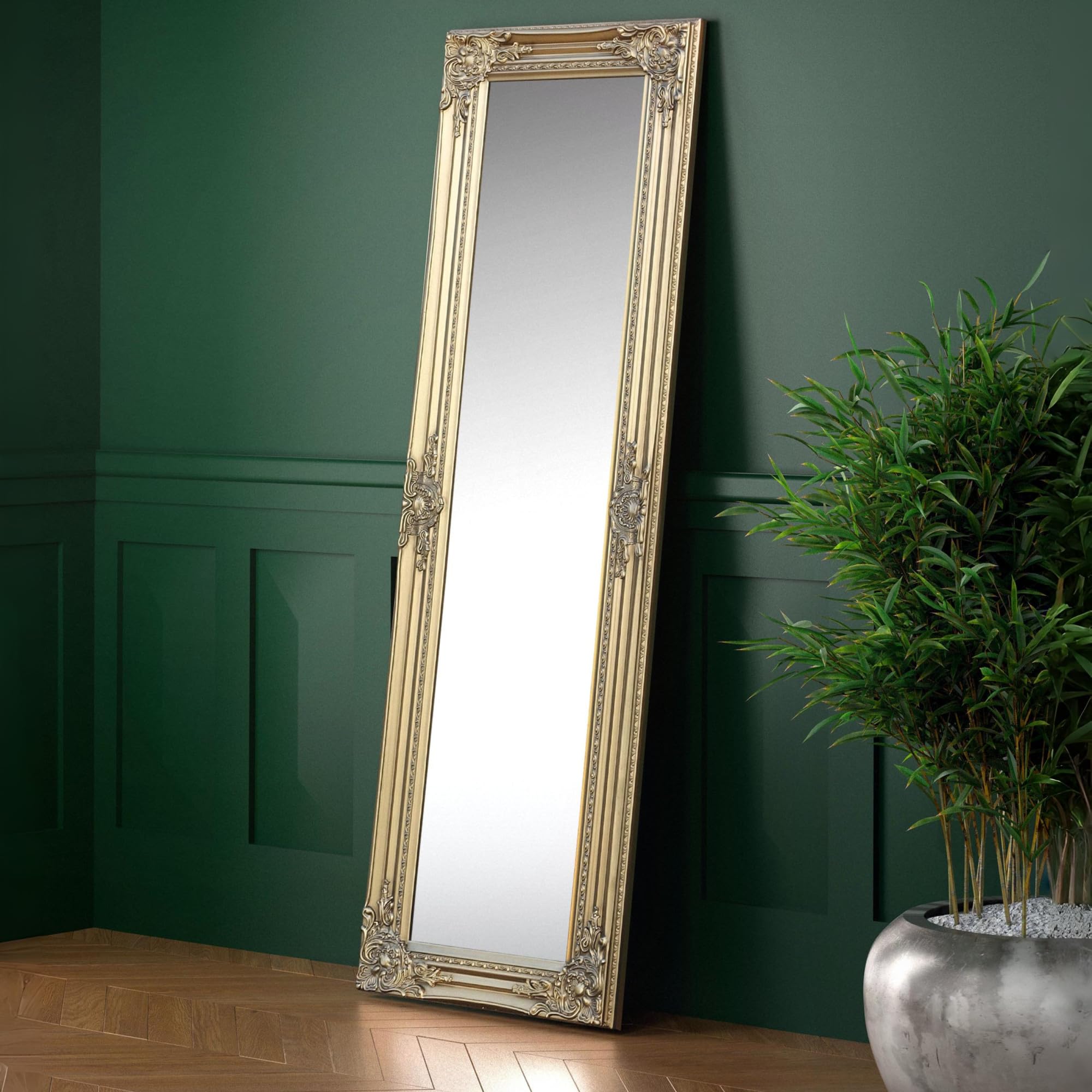 Julian Bowen Palais Dress Mirror - Gold