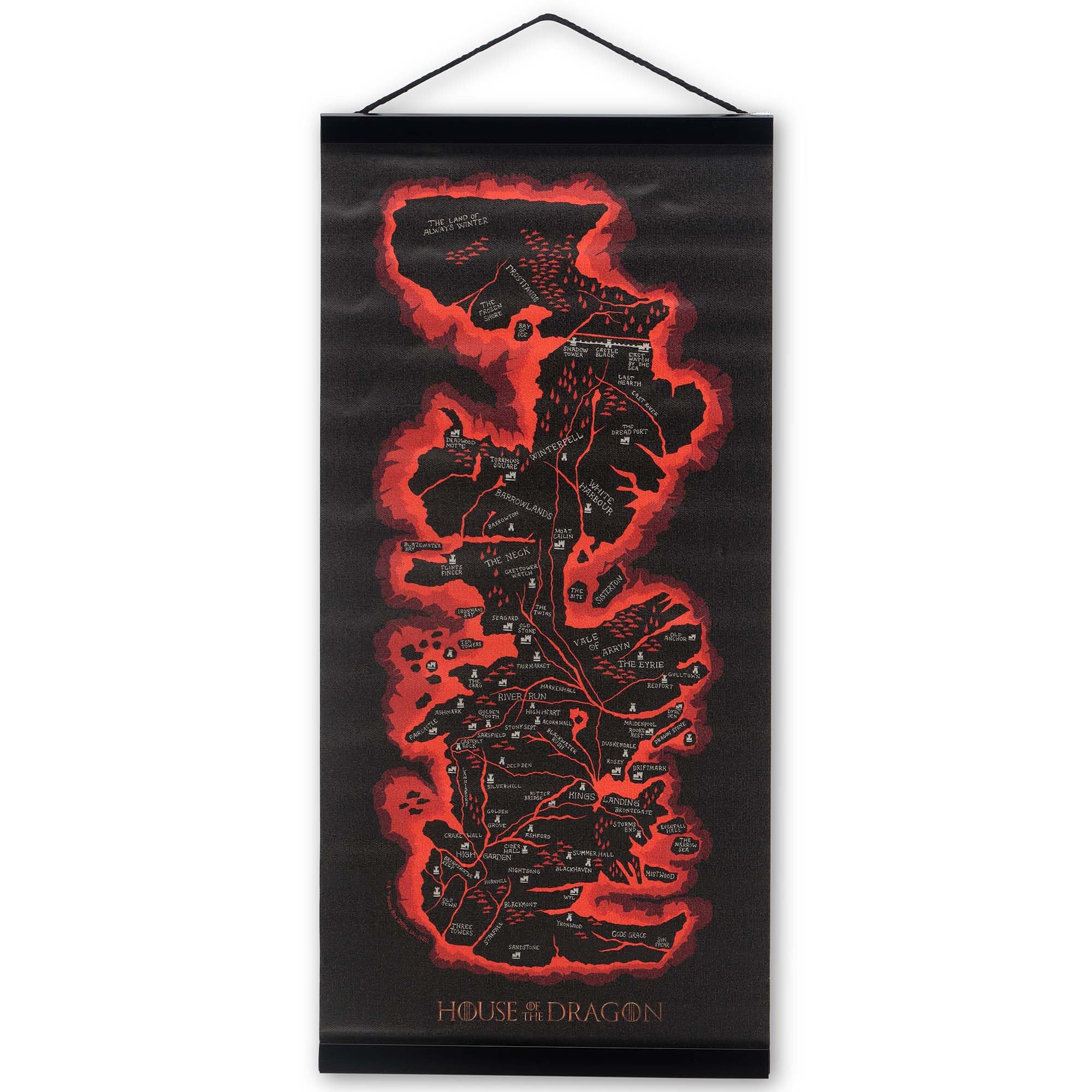 House of the Dragon Map Banner: A Must-Have Westeros Decor!