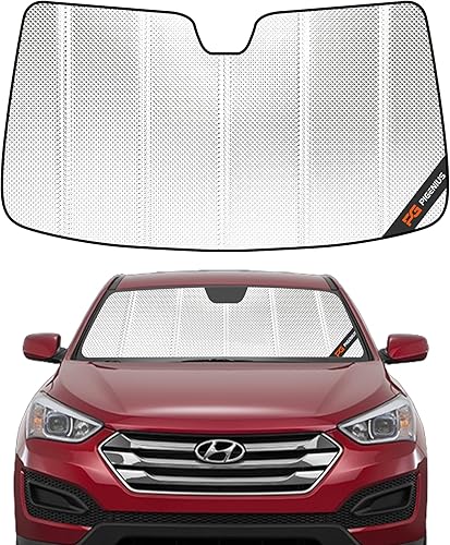Pigenius Windshield Sun Shade for Hyundai Santa Fe 2013-2018, Hyundai Santa Fe X