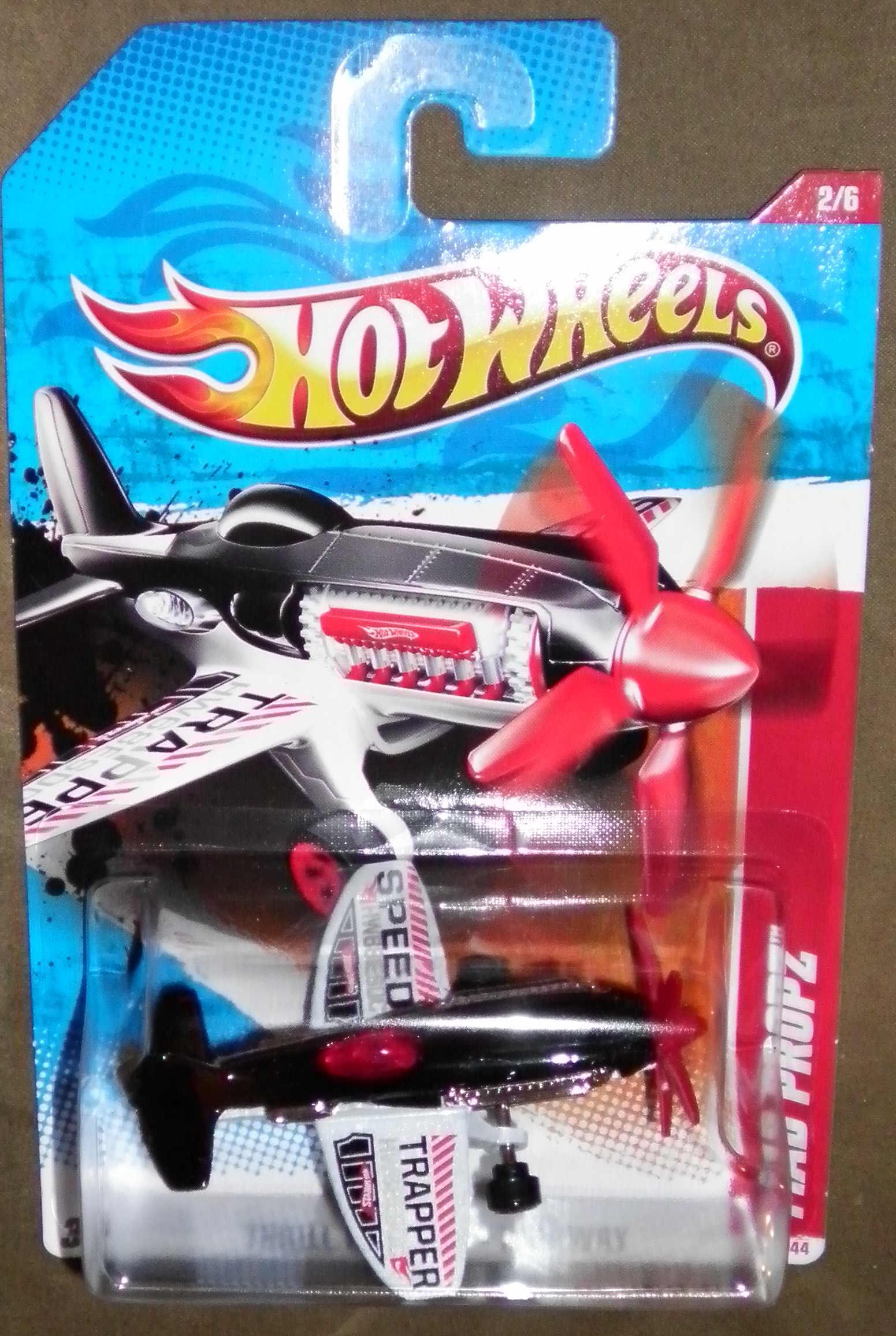 Amazon.com: Hot Wheels 2011 Thrill Racers Mad Propz (Airplane) 188