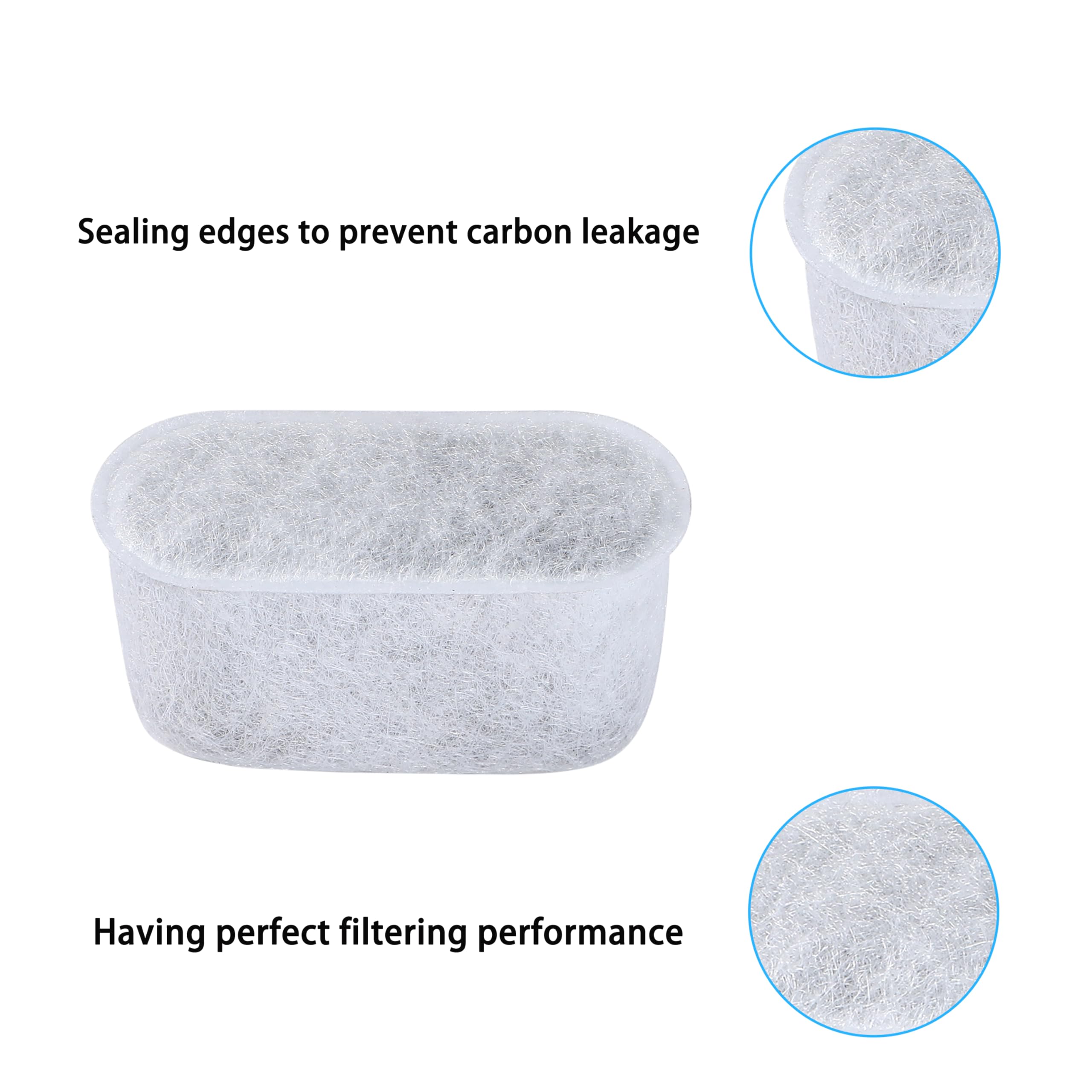 Filtro de agua de carbón vegetal para cafeteras Cuisinart SS-10, SS-15, SS-700, DCC-1200, DCC-3200, DCC-3000(P1) (paquete de 12).