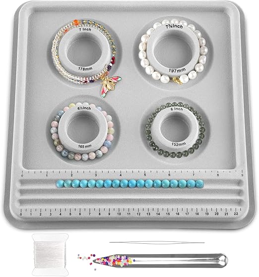 hobbyworker The Bead Boards Bracelet Sizer Measurement Tool