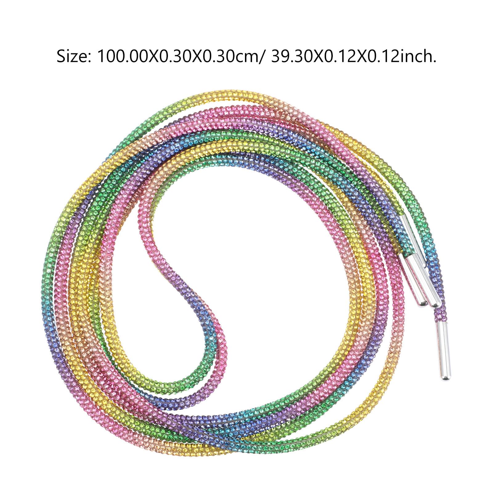 Lacci per 2 Paia 100 Cm Scarpe e Riflettenti Facili da Usare Resistenti Colore Chiaro Scarpe Casual e Canvas