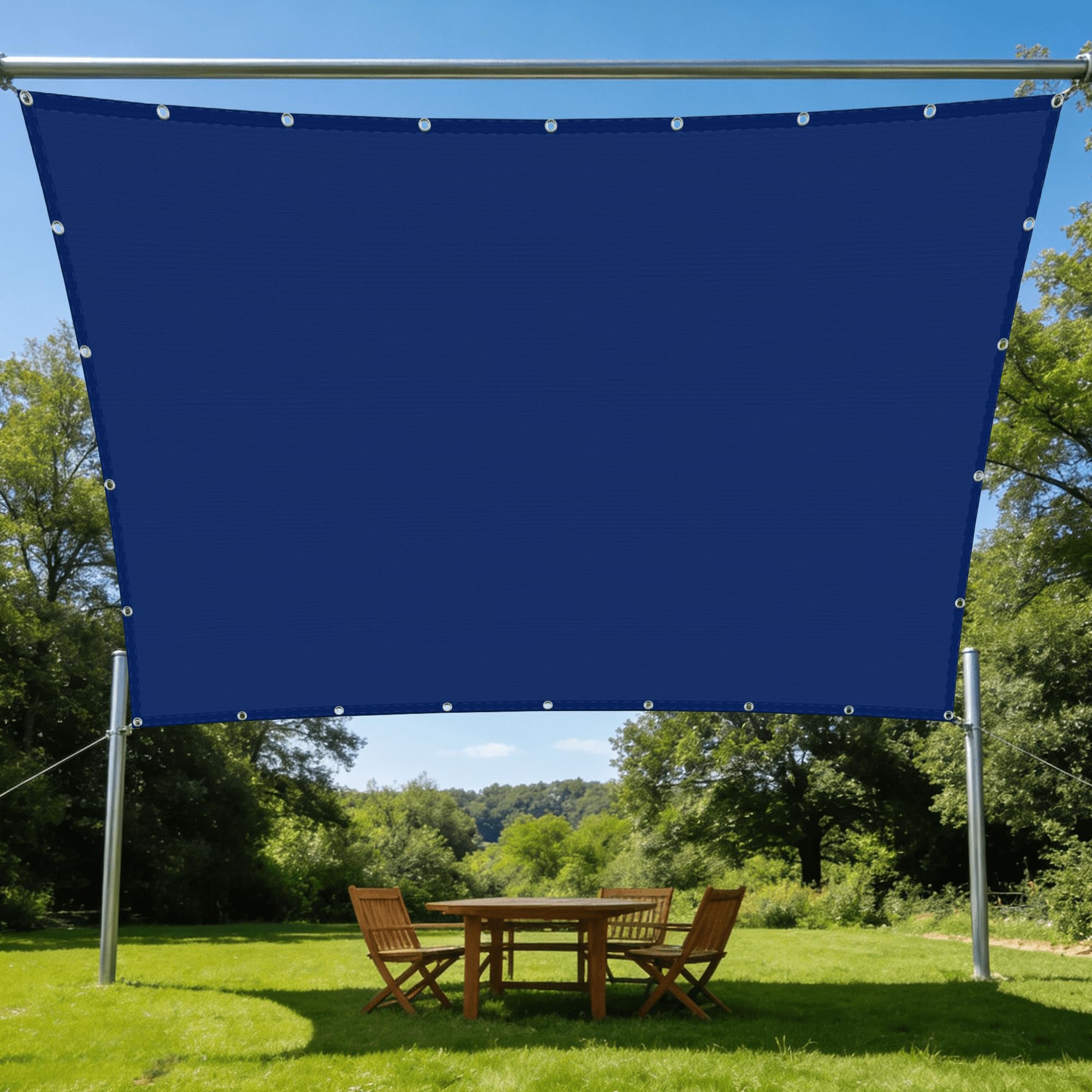 Toile d'ombrage anti-UV et store de patio respirant pour filtrer la chaleur