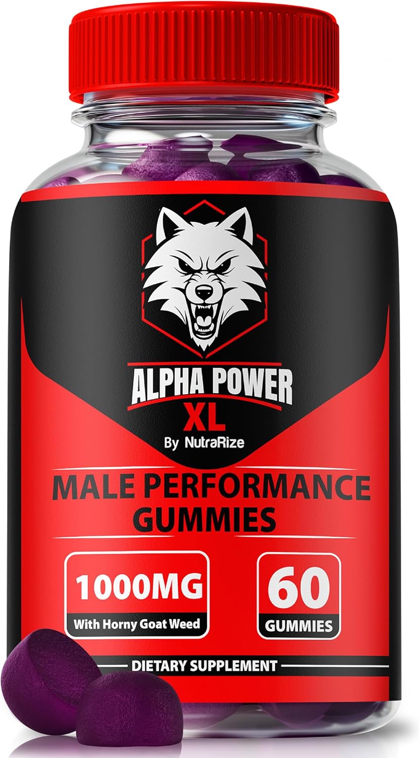 Alpha Power XL Gummies, Official Alpha Power XL, Premium Formula for Men, All-Natural Male Gummy to Support Peak Performance and Endurance, AlphaPower XL ME Gomitas, Reviews (60 Gummies)