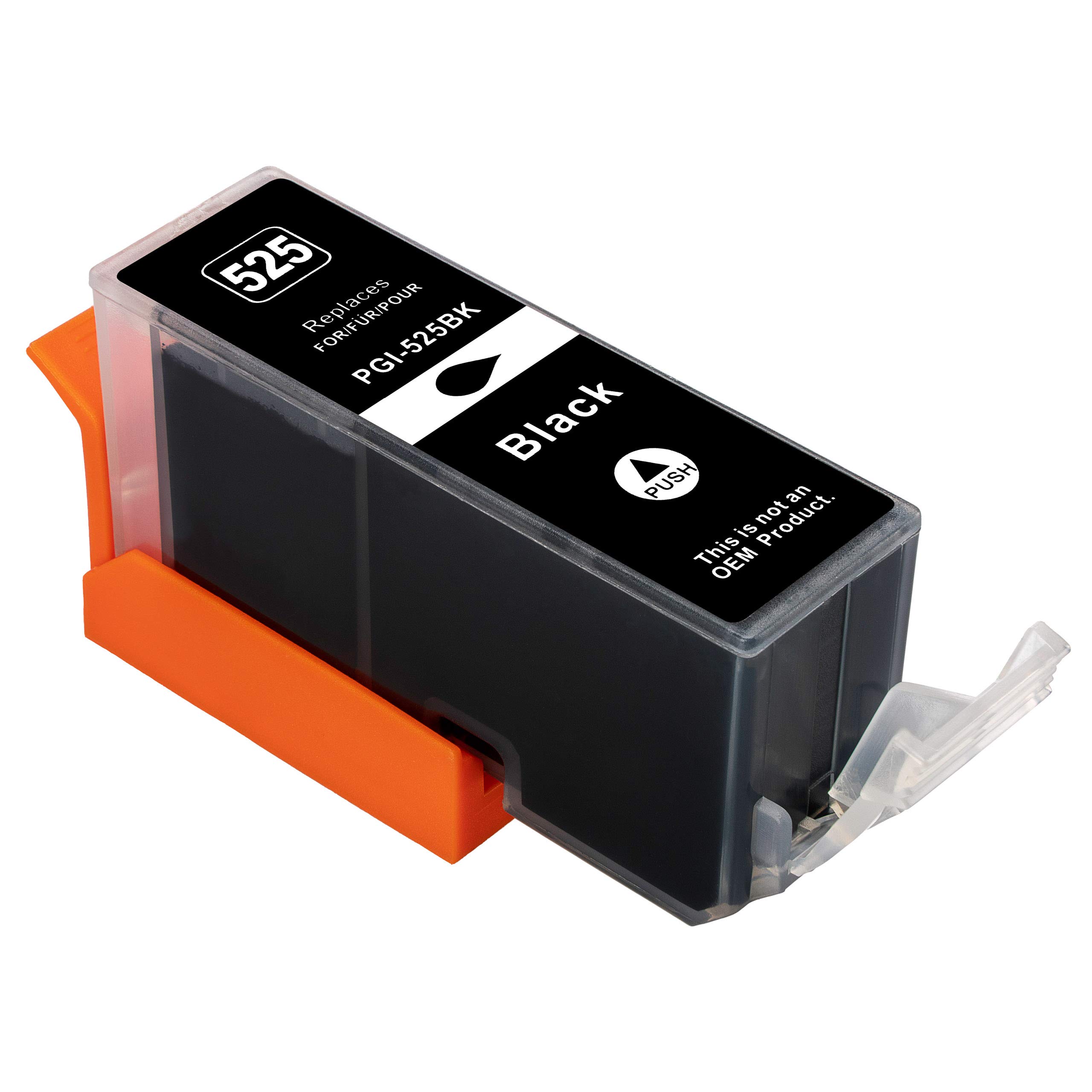 Image secondaire de ESMOnline Lot de 20 cartouches d'encre compatibles avec puce et indication de niveau pour Canon Pixma MG5100 MG5150 MG5200 MG525