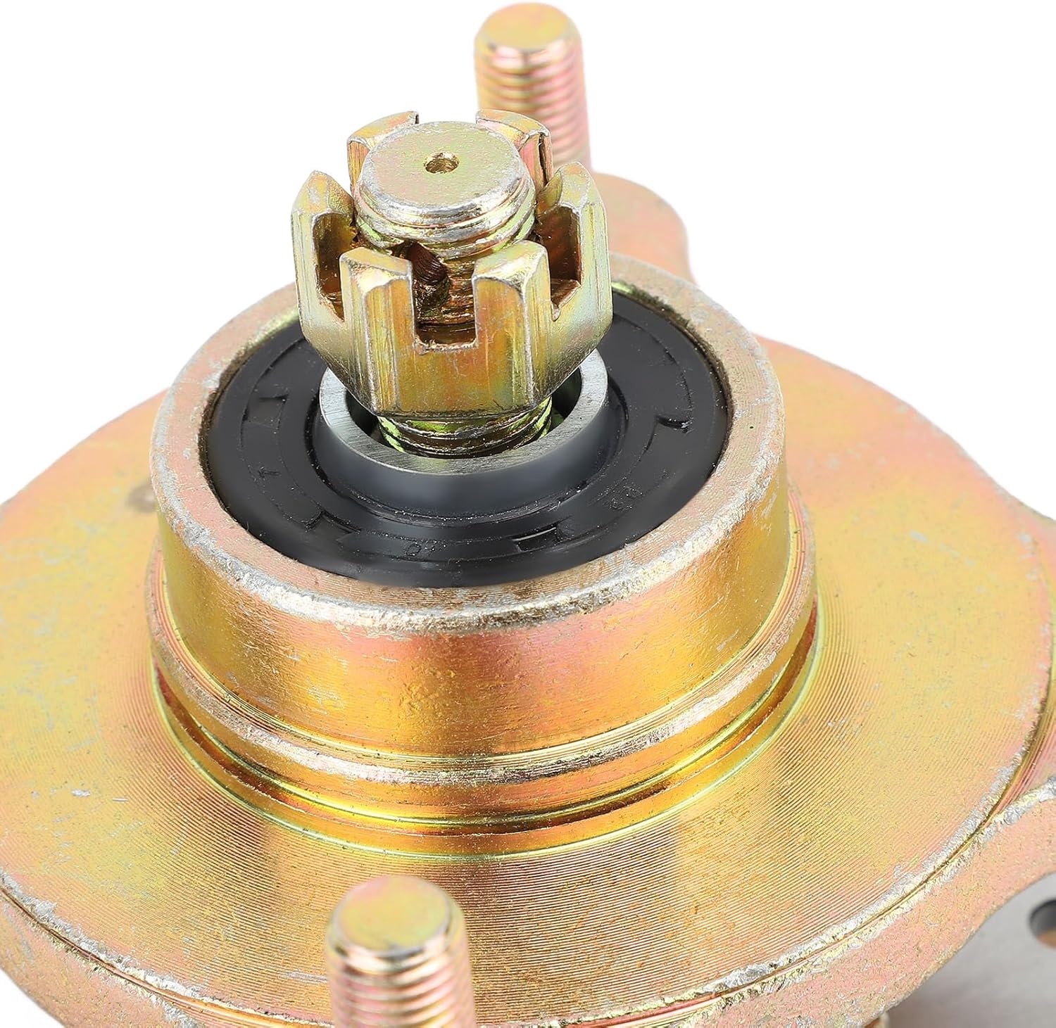 Steering Strut Knuckle Spindles with Brake Disc, Metal Steering, Complete Kit for Cart, Kart, Quad Bike
