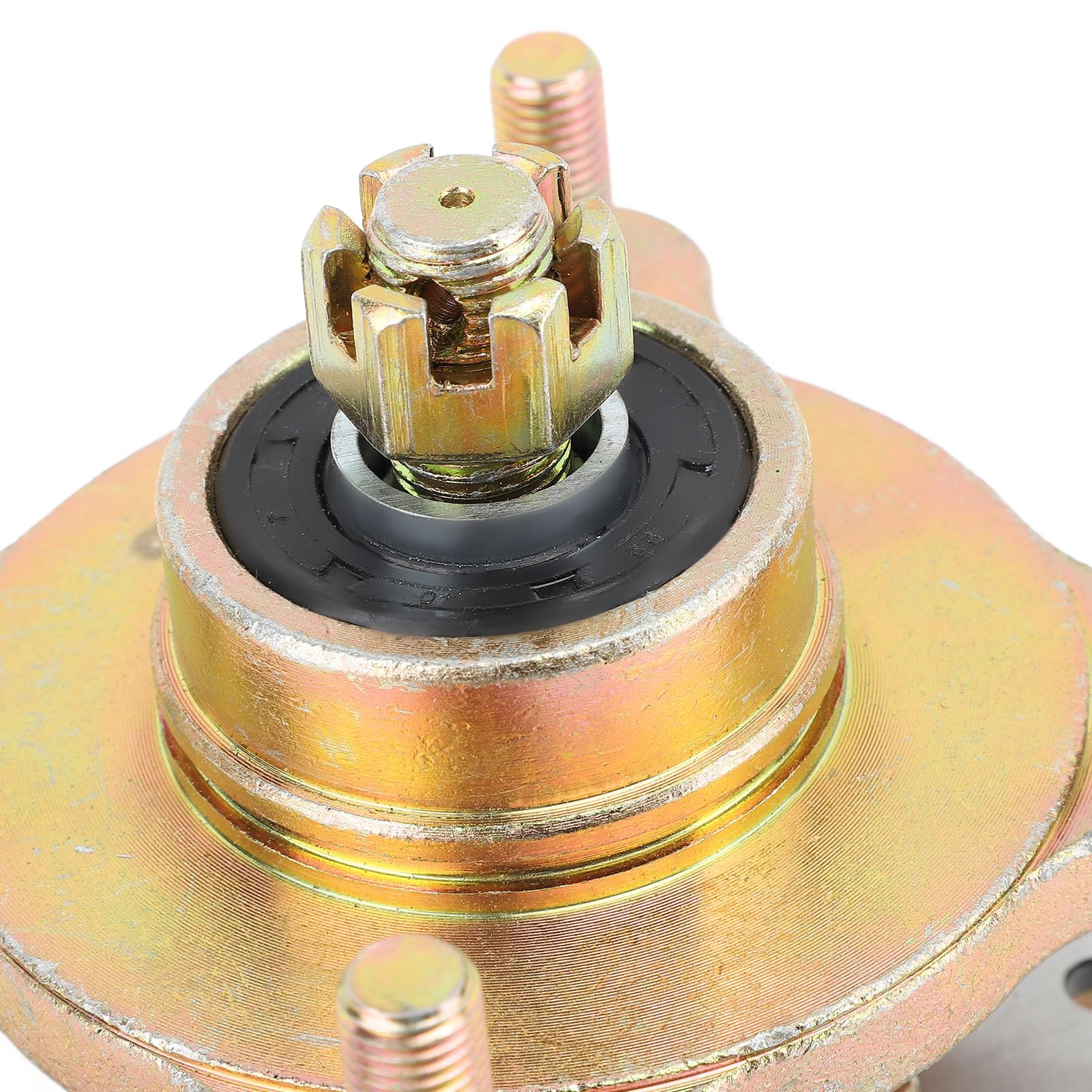 Aramox Mandrini a Snodo con Disco Freno, Fusi a Snodo in Metallo, Kit Completo per Carrello da, Go Kart, Quad