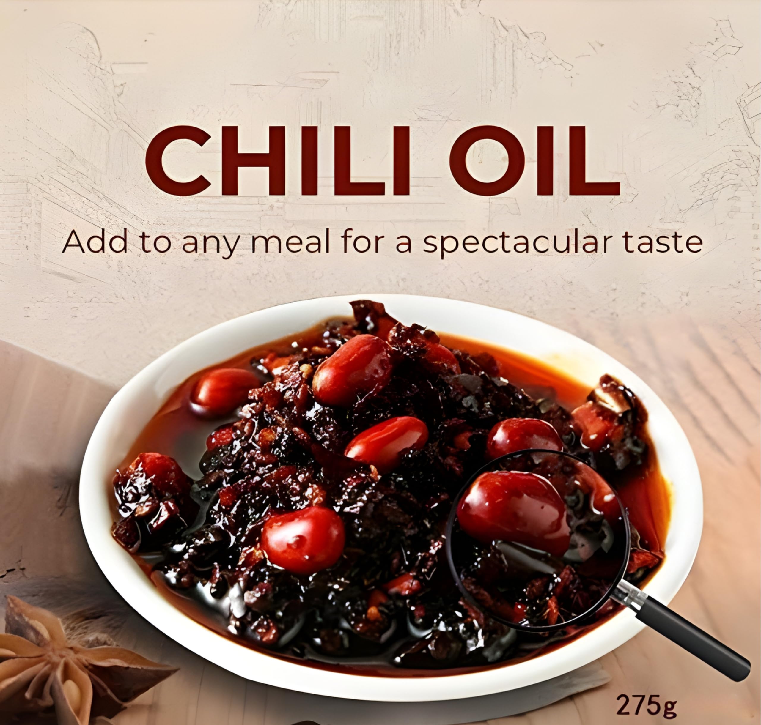 LaoGanMa Peanuts in Chili Oil 275g – Salsa Picante China con Cacahuetes Crujientes