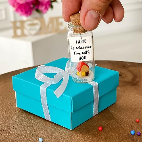 Miniatura 50 de Kseniya Revta Regalos para novia y novio, regalo de aniversario personalizado para él o ella, botella de regalo con foto personalizada para marido