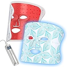 Red Light Therapy for Face, LED Face Mask Light Therapy, 5 Light Modes, 432 High-Density Light Beads, Red Light Therapy Mask for Acne, Wrinkles, Skin Rejuvenation, Professional Home Skincare