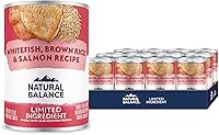 Vista 10 de Natural Balance Limited Ingredient - Alimento enlatado húmedo para perros adultos, sin granos, receta de bisonte y batata, 13 onzas (paquete de 12)