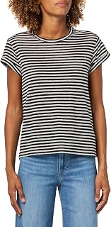 Anna Stripe Tee T-Shirt Donna (Pacco da 1)
