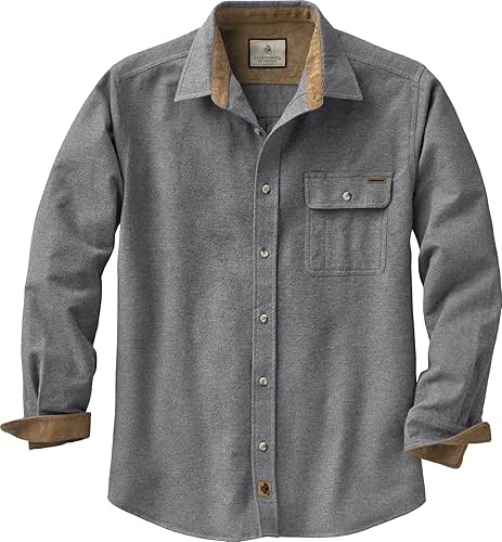 Legendary Whitetails Men's Flannel Shirt Long Sleeve Button Down 100%