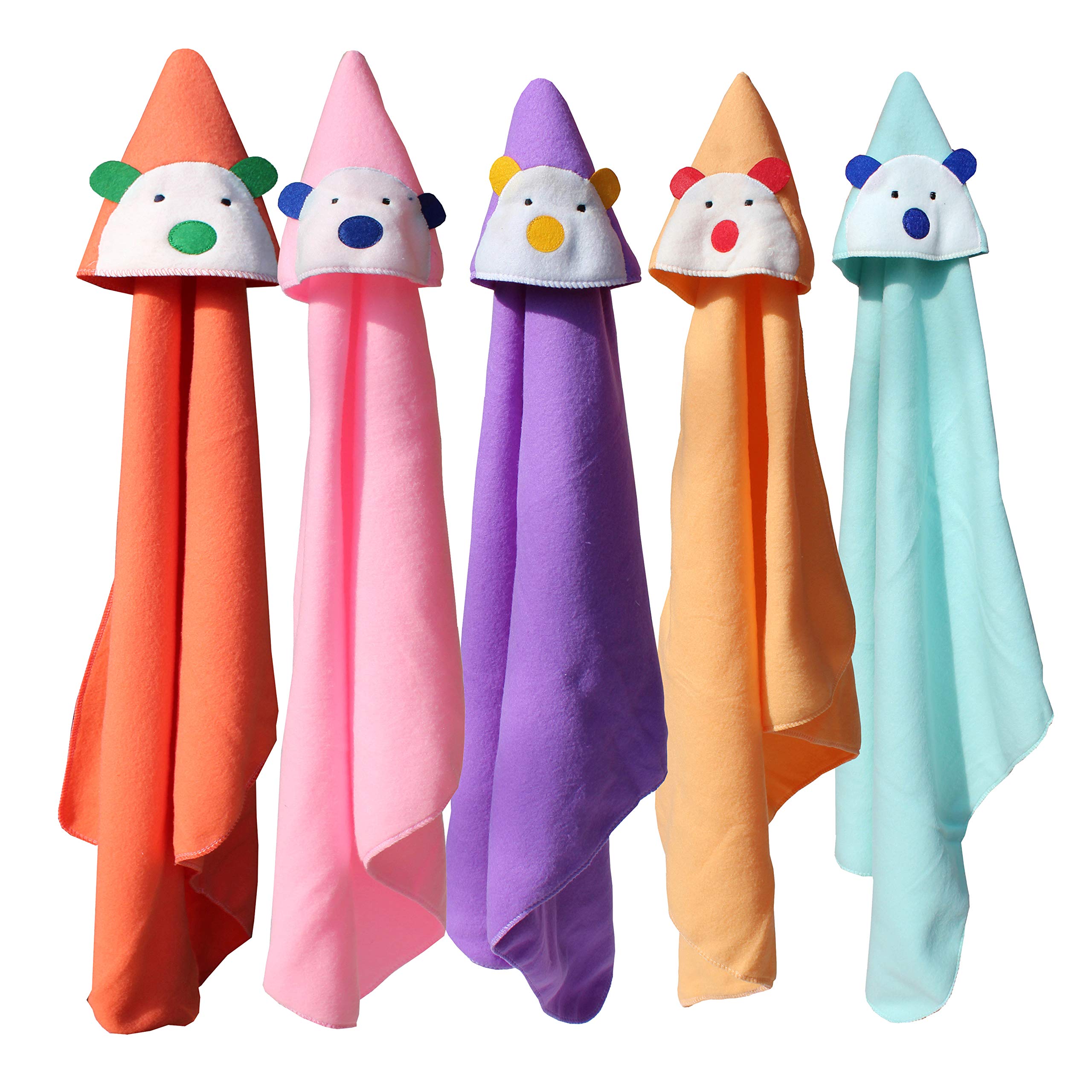 MY NEWBORN Baby Wrapper with Blanket (Multicolor) - Pack of 5