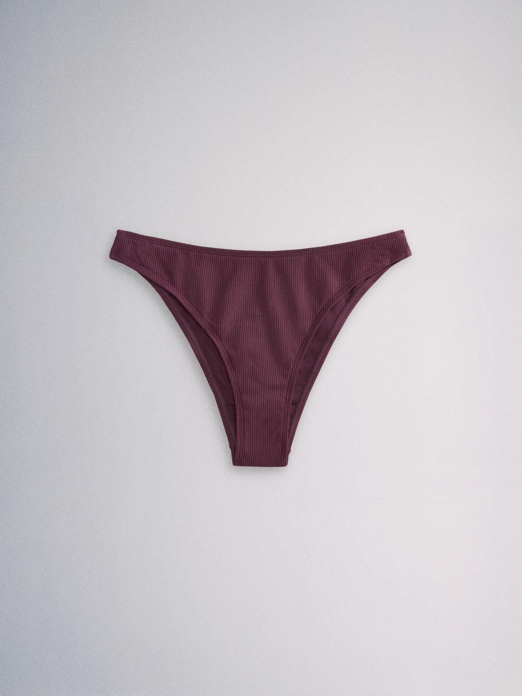 THE SET Donne Confezione da 3 di Slip Bikini a Gamba Alta | Adulto, High Leg, Mid Rise, Pull On, Lavabile in lavatrice