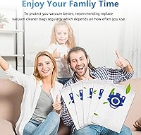 Vista 6 de Improvedhand Paquete de 12 bolsas de repuesto 3D Airclean para Miele GN bolsas de aspiradora para Miele Classic C1 Complete C1 C2 C3 S2 S5 S8 S400