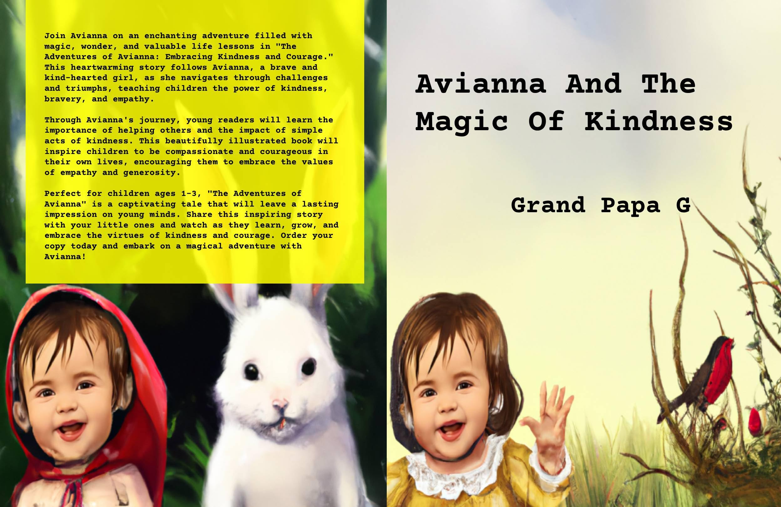 Avianna And The Magic Of Kindness: "The Adventures of Avianna: Embracing Kindness and Courage."