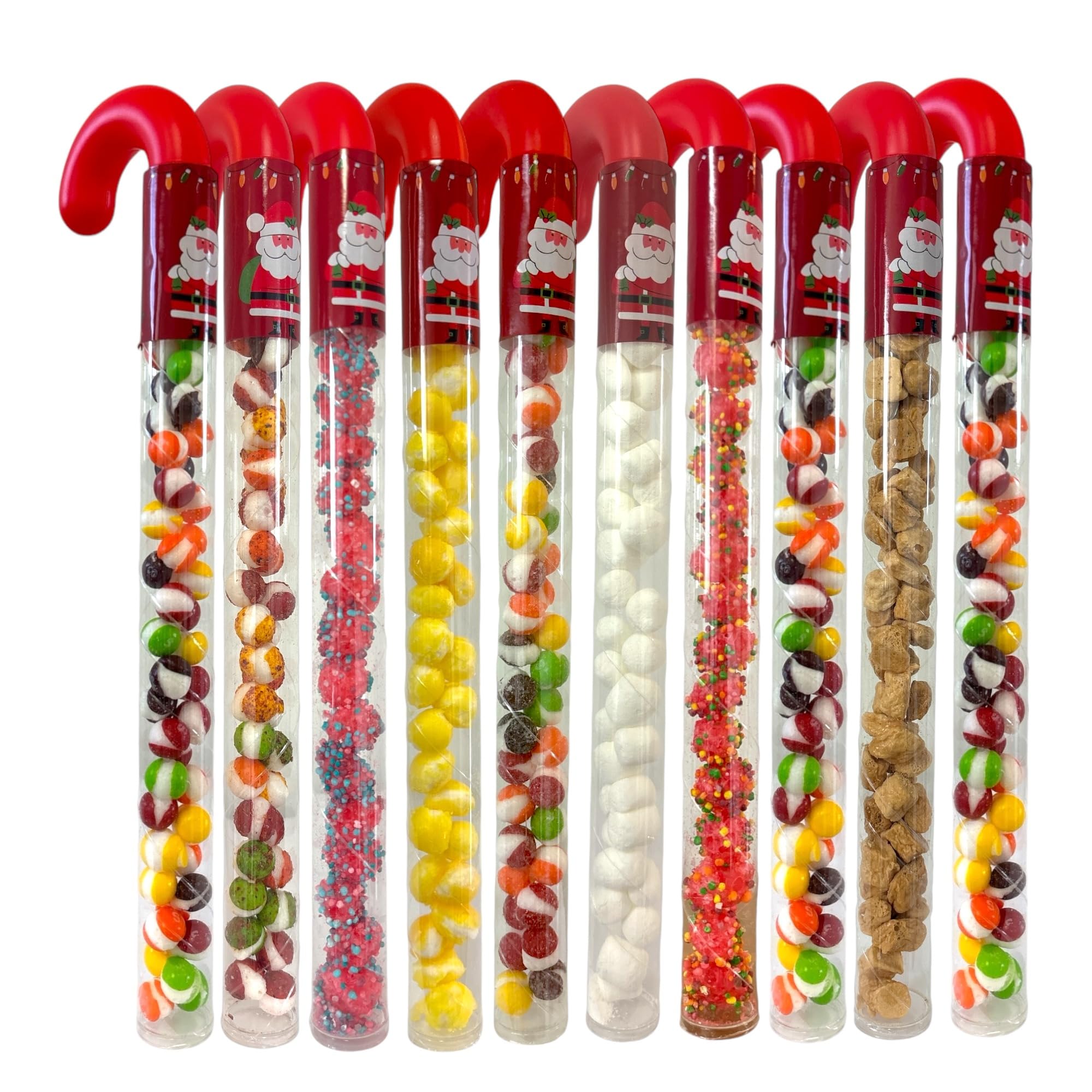 Amazon.com : 10 Pcs G-BOX Freeze Dried Candy in Candy Cane Tubes