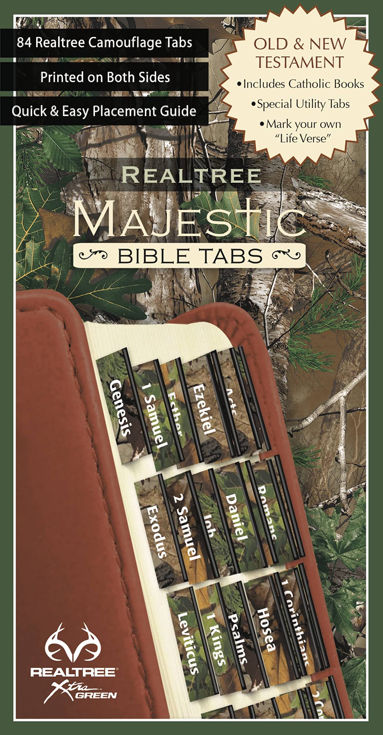 Majestic Bible Accessories, Camo Version: Bible Tabs (Majestic Bible Tabs) Misc. Supplies – 7 July 2015