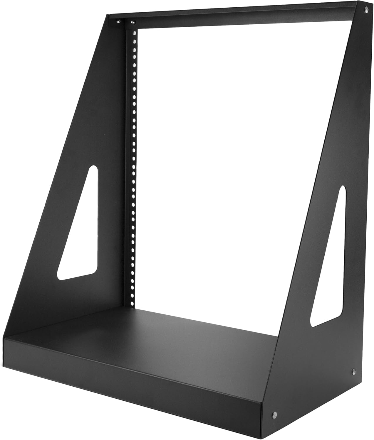 StarTech.com 2-Post 12U Heavy-Duty Desktop Server Rack, Small Open Frame 19in Computer Rack, Compact Network Rack for AV / Studio / Data / IT Equipment, Two-Post Home/Office Rack, TAA (2POSTRACK12) - Image 2
