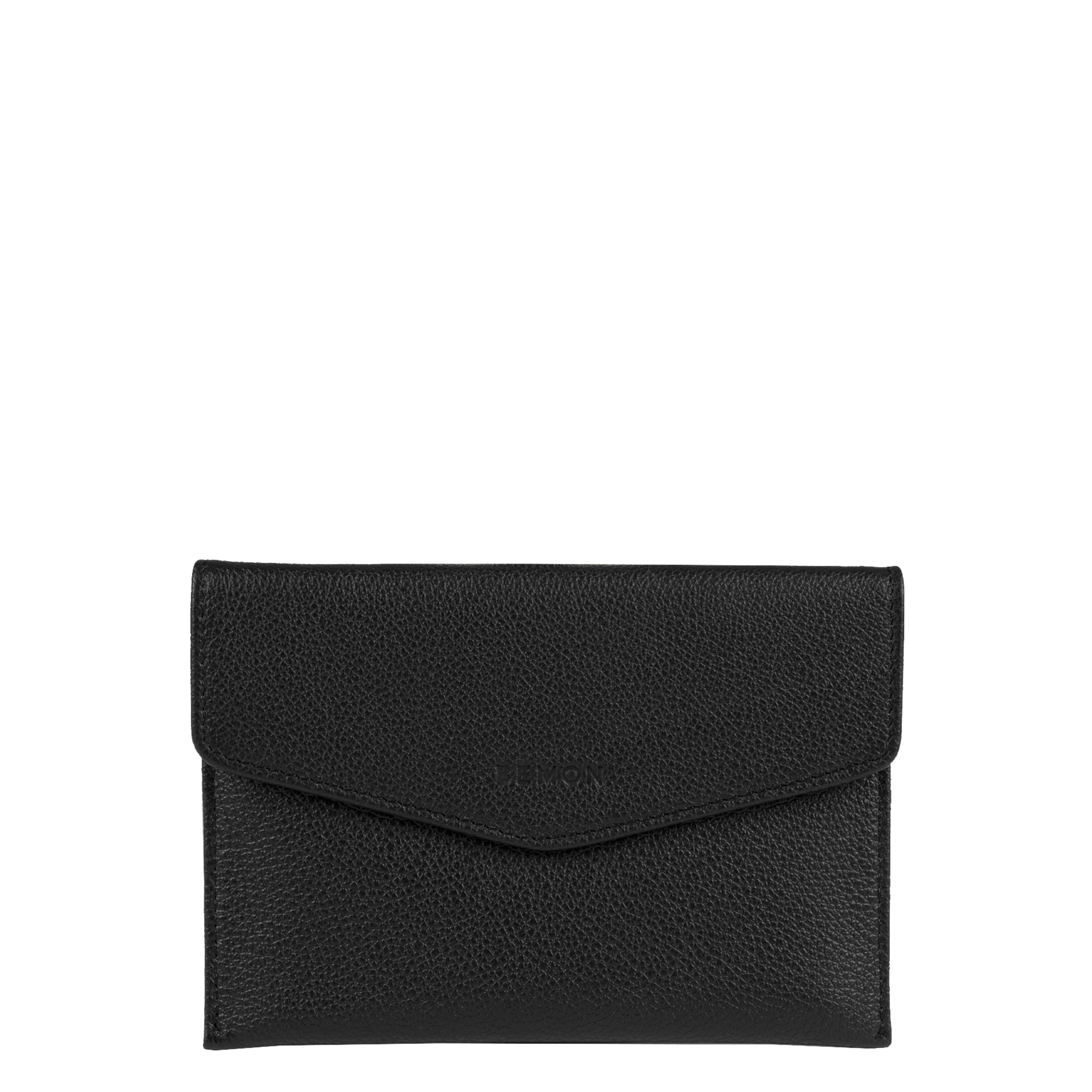 BEMON Porte papiers en Cuir pour Homme Enzo, H 11 x L 15,5 x P 1 cm