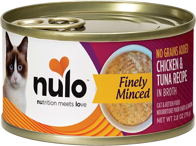 Nulo Alimento Húmedo para Gatos Pollo y Atún 12 latas miniatura 2