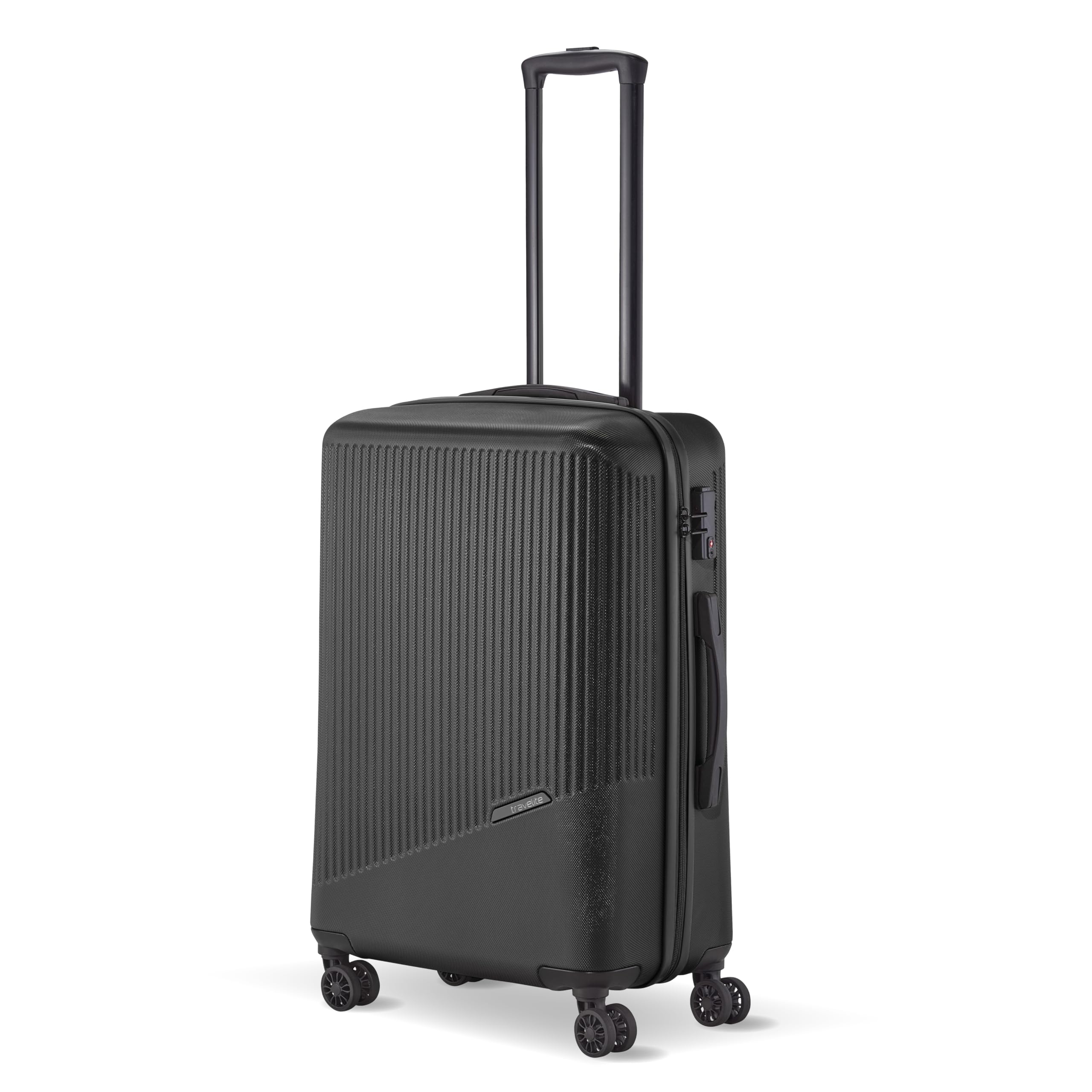 Travelite Bali ABS-Hartschalenkoffer, Größe M – 65 L, 67 cm, 4-Rad, TSA