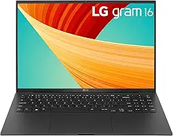 LG Notebook leve gram de 16 polegadas, plataforma Intel Core i7 Evo de 13ª geração, Windows 11 Home, 16 GB de RAM, SSD de 512 GB, preto