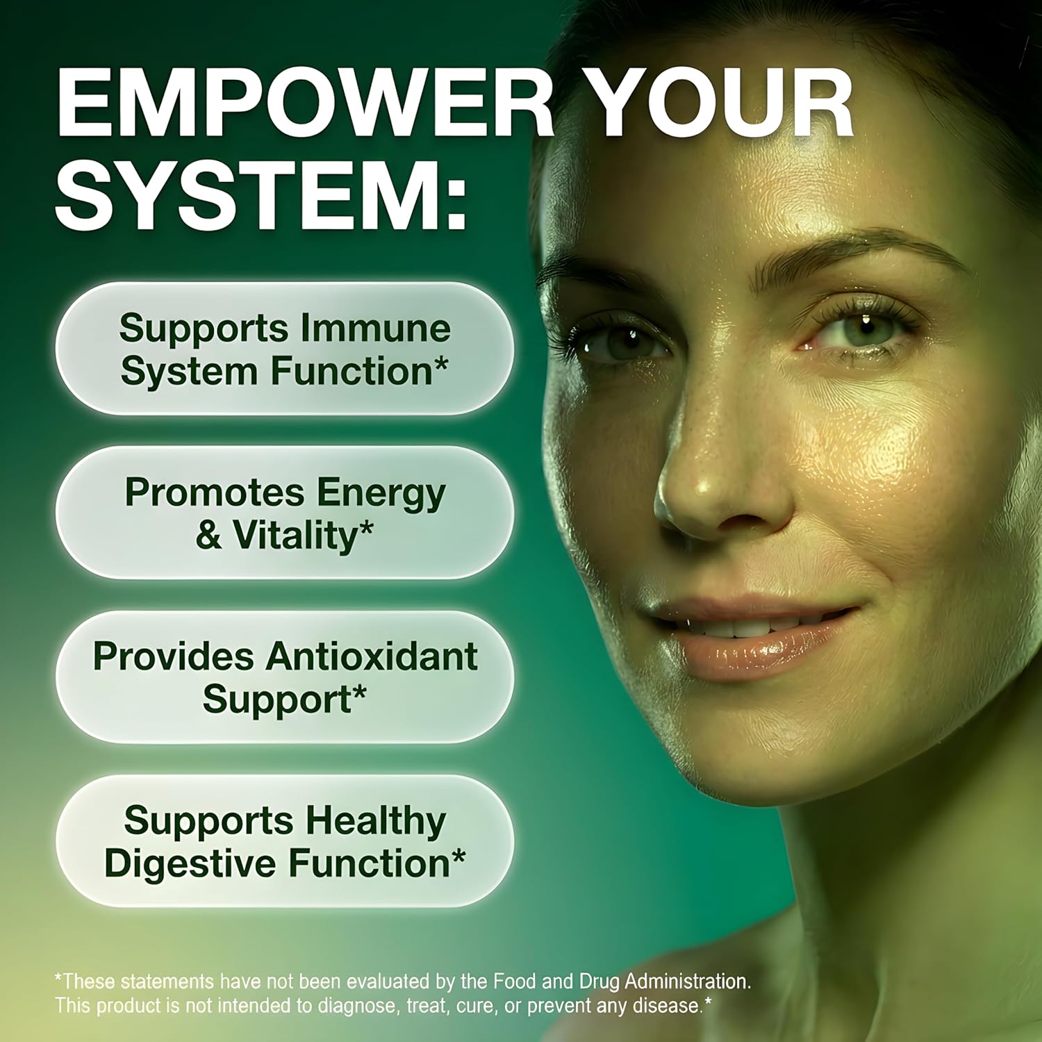 Clean Nutra Soursop Liquid Drops Sea Moss Moringa Shilajit Green Tea Vitamin D Vitamin C Garlic Supplements Grape Seed Lycopene Turmeric Root 4 Oz Immune Support & Cellular Health by Clean Nutra - Image 2