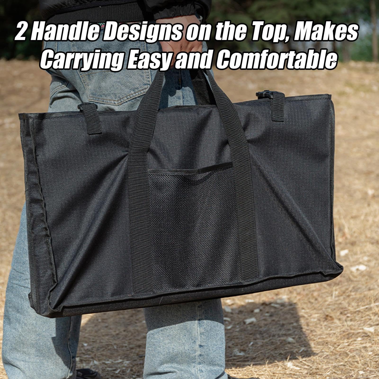 Campingtisch-Aufbewahrungstasche, Picknick- -Organizer, Mehrzweck-Schutzhülle, geräumiges Design und einfache Lagerung, wasserdichte Outdoor-Tragetasche, ideal für Wandern, Grillen, Camping