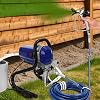 750W Airless Paint Sprayer | Airless Paint Sprayer for Home Exterior & House Interior DIY Painting Projects Stand Electric Wall Painting Machine with 9m Hose